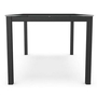 Ricard Dining Table with Glass Top by Amisco