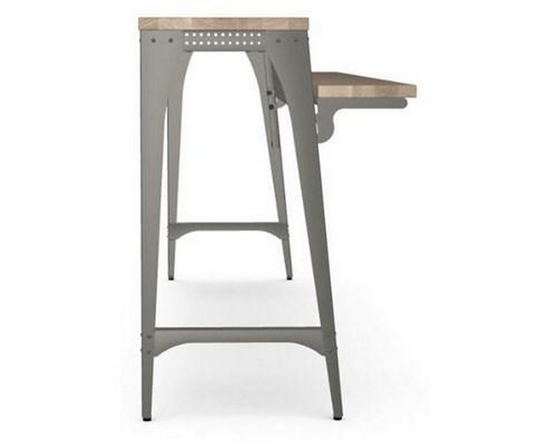 Elwood Counter Height Dining Table with Pedestal Base by Amisco