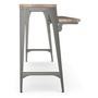 Elwood Counter Height Dining Table with Pedestal Base by Amisco
