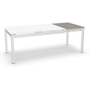 Zenith Dining Table with Glass Top by Amisco