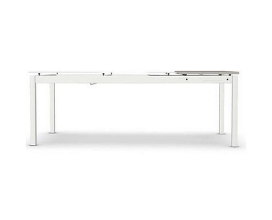 Zenith Dining Table with Glass Top by Amisco