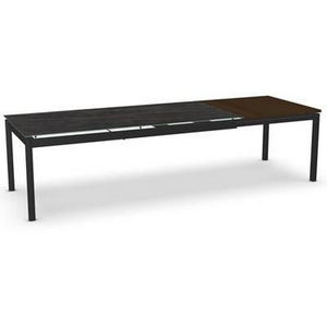 Zenith Dining Table with Glass Top by Amisco