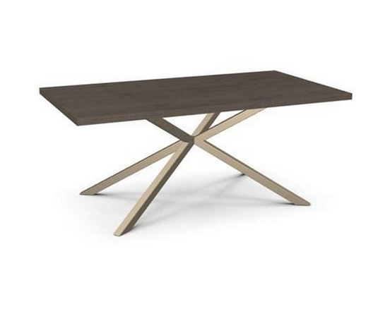 Asterisk Dining Table with Pedestal Base by Amisco