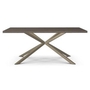 Asterisk Dining Table with Pedestal Base by Amisco