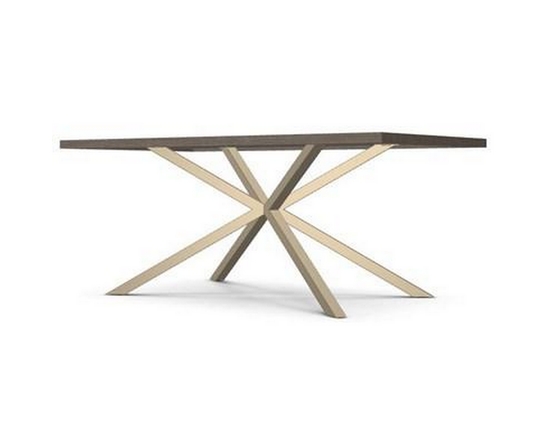 Asterisk Dining Table with Pedestal Base by Amisco