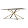 Asterisk Dining Table with Pedestal Base by Amisco