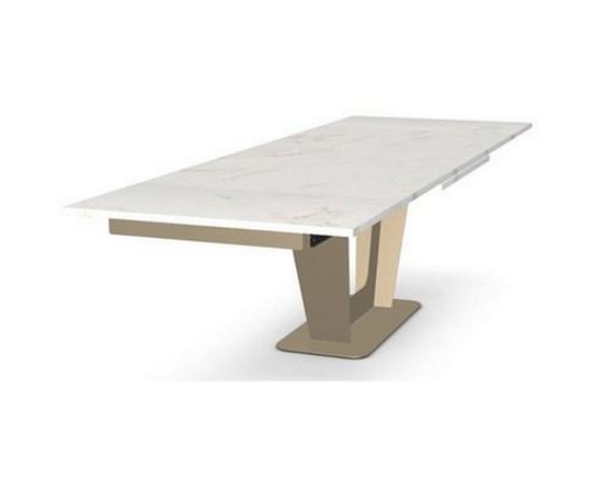 Amelia Dining Table with Pedestal Base by Amisco