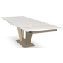 Amelia Dining Table with Pedestal Base by Amisco