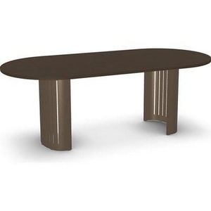 Oval Rachel Dining Table with Pedestal Base by Amisco