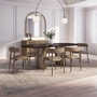 Oval Rachel Dining Table with Pedestal Base by Amisco
