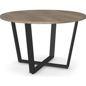 Round Ellington Dining Table with Pedestal Base by Amisco