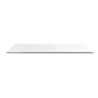 Lidya Dining Table with Glass Top by Amisco