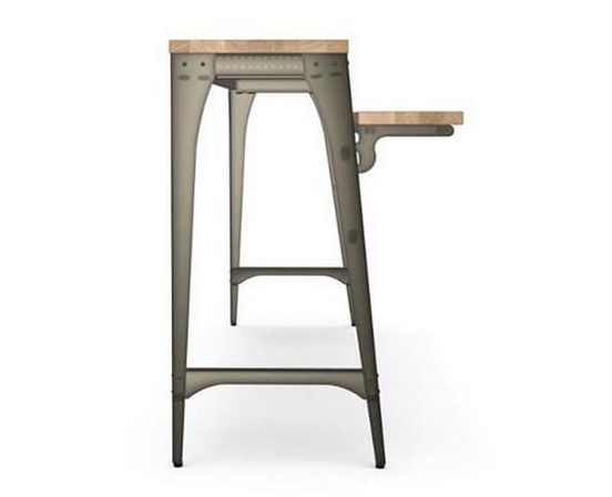 Elwood Counter Height Dining Table with Pedestal Base by Amisco