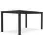 Ricard Dining Table with Glass Top by Amisco