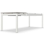 Zenith Dining Table with Glass Top by Amisco