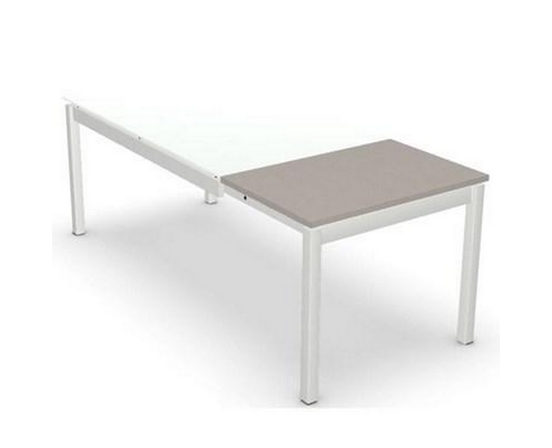 Zenith Dining Table with Glass Top by Amisco