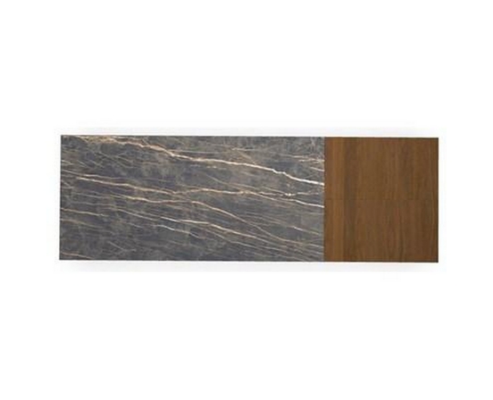 Zenith Dining Table with Glass Top by Amisco