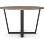 Round Ellington Dining Table with Pedestal Base by Amisco