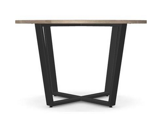 Round Ellington Dining Table with Pedestal Base by Amisco