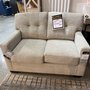Fabric loveseat