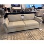 Leather condo sofa