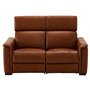 Motorized leather loveseat