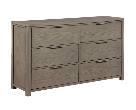 6-Drawer Double Dresser Dalston by Mazin