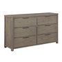 6-Drawer Double Dresser Dalston by Mazin