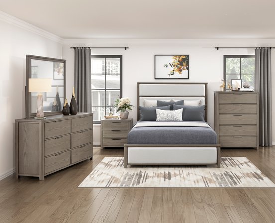 Kng Size 4-pc Dalston Bedroom Set by Mazin