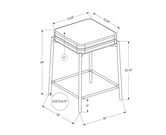 Counter stools (2)