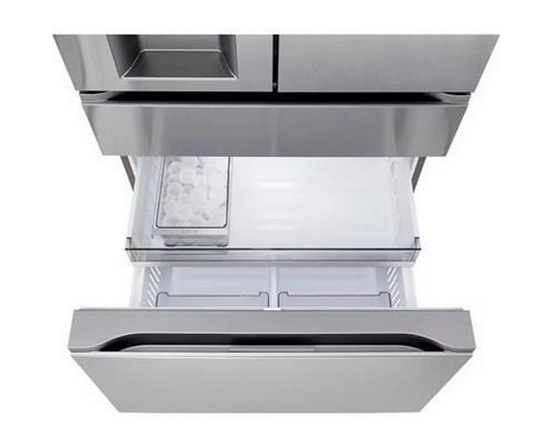 LG 29 Cu. Ft. Max™ 4-Door French Door Refrigerator With Mini Craft Ice™ And Full-Convert Drawer™ - LF29S9730S