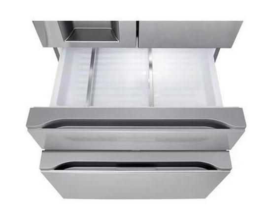 LG 29 Cu. Ft. Max™ 4-Door French Door Refrigerator With Mini Craft Ice™ And Full-Convert Drawer™ - LF29S9730S