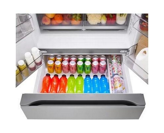 LG 29 Cu. Ft. Max™ 4-Door French Door Refrigerator With Mini Craft Ice™ And Full-Convert Drawer™ - LF29S9730S