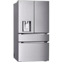 LG 29 Cu. Ft. Max™ 4-Door French Door Refrigerator With Mini Craft Ice™ And Full-Convert Drawer™ - LF29S9730S