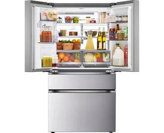 LG 29 Cu. Ft. Max™ 4-Door French Door Refrigerator With Mini Craft Ice™ And Full-Convert Drawer™ - LF29S9730S
