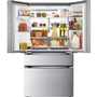 LG 29 Cu. Ft. Max™ 4-Door French Door Refrigerator With Mini Craft Ice™ And Full-Convert Drawer™ - LF29S9730S