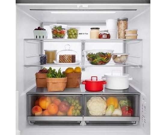 LG 29 Cu. Ft. Max™ 4-Door French Door Refrigerator With Mini Craft Ice™ And Full-Convert Drawer™ - LF29S9730S