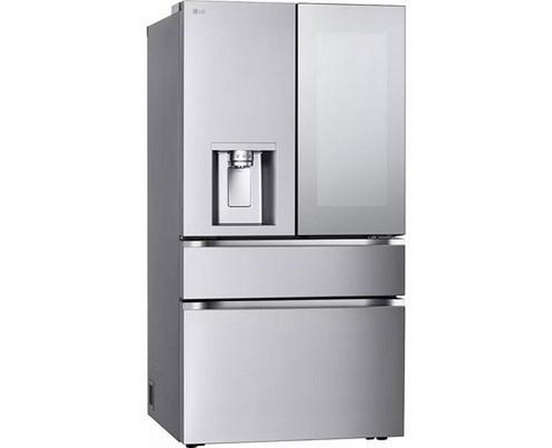 LG 36-Inch, 29 Cu. Ft. French 4-Door Refrigerator With Mirror Instaview® Mycolor® And Mini Craft Ice® - LF29S9775S