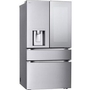 LG 36-Inch, 29 Cu. Ft. French 4-Door Refrigerator With Mirror Instaview® Mycolor® And Mini Craft Ice® - LF29S9775S