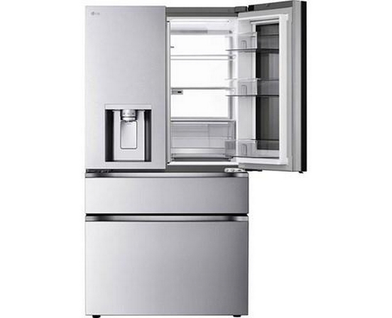 LG 36-Inch, 29 Cu. Ft. French 4-Door Refrigerator With Mirror Instaview® Mycolor® And Mini Craft Ice® - LF29S9775S