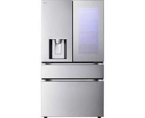 LG 36-Inch, 29 Cu. Ft. French 4-Door Refrigerator With Mirror Instaview® Mycolor® And Mini Craft Ice® - LF29S9775S