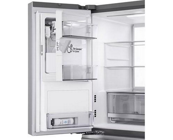 LG 36-Inch, 29 Cu. Ft. French 4-Door Refrigerator With Mirror Instaview® Mycolor® And Mini Craft Ice® - LF29S9775S