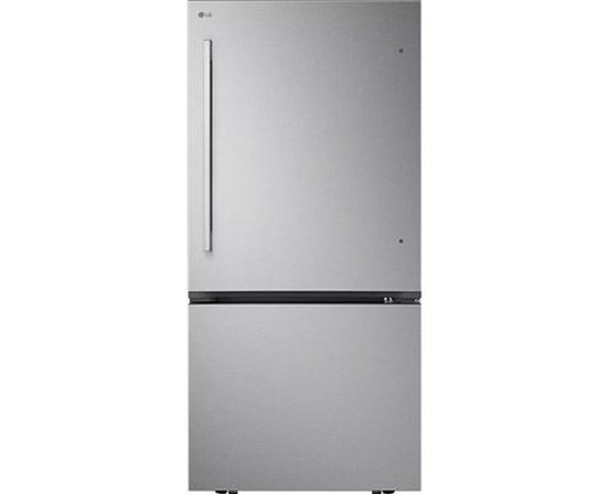 LG 33-Inch, 26 Cu. Ft. Freestanding Bottom Freezer Refrigerator With Interior Ice Maker - LB26H2200S