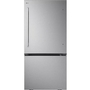 LG 33-Inch, 26 Cu. Ft. Freestanding Bottom Freezer Refrigerator With Interior Ice Maker - LB26H2200S