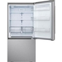 LG 33-Inch, 26 Cu. Ft. Freestanding Bottom Freezer Refrigerator With Interior Ice Maker - LB26H2200S