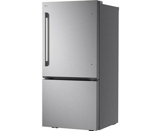 LG 33-Inch, 26 Cu. Ft. Freestanding Bottom Freezer Refrigerator With Interior Ice Maker - LB26H2200S