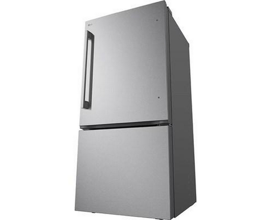 LG 33-Inch, 26 Cu. Ft. Freestanding Bottom Freezer Refrigerator With Interior Ice Maker - LB26H2200S