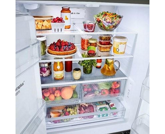 LG 36-Inch, 23.7 Cu. Ft. French 3-Door Refrigerator With Water And Ice Dispensing System - LF24WZP62S