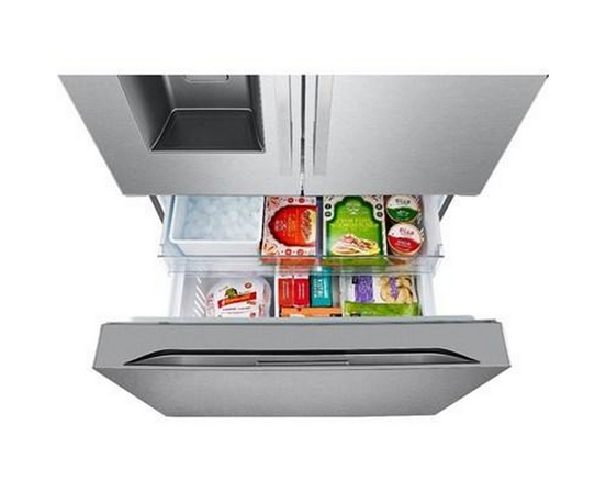 LG 36-Inch, 30.7 Cu. Ft. French 3-Door Refrigerator With Water And Ice Dispensing System - LF31WSH63S