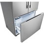 LG 36-Inch, 25.1 Cu. Ft. Counter-Depth Max® French 3-Door Refrigerator With Ice Maker - LF25BZH42S